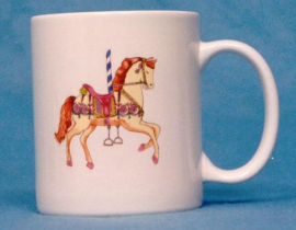 Mug-single horse