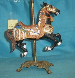 Black Semi Armored Hors