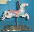 White Carousel Horse