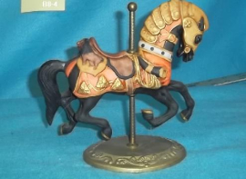 Looff Armored Carousel Horse