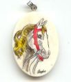 Medium horse pendant
