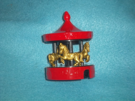 Red pencil sharpener