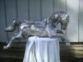 Pinto Brother aluminum horse