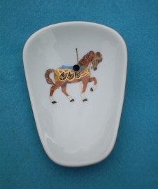 Spoon rest  medium  Brown horse